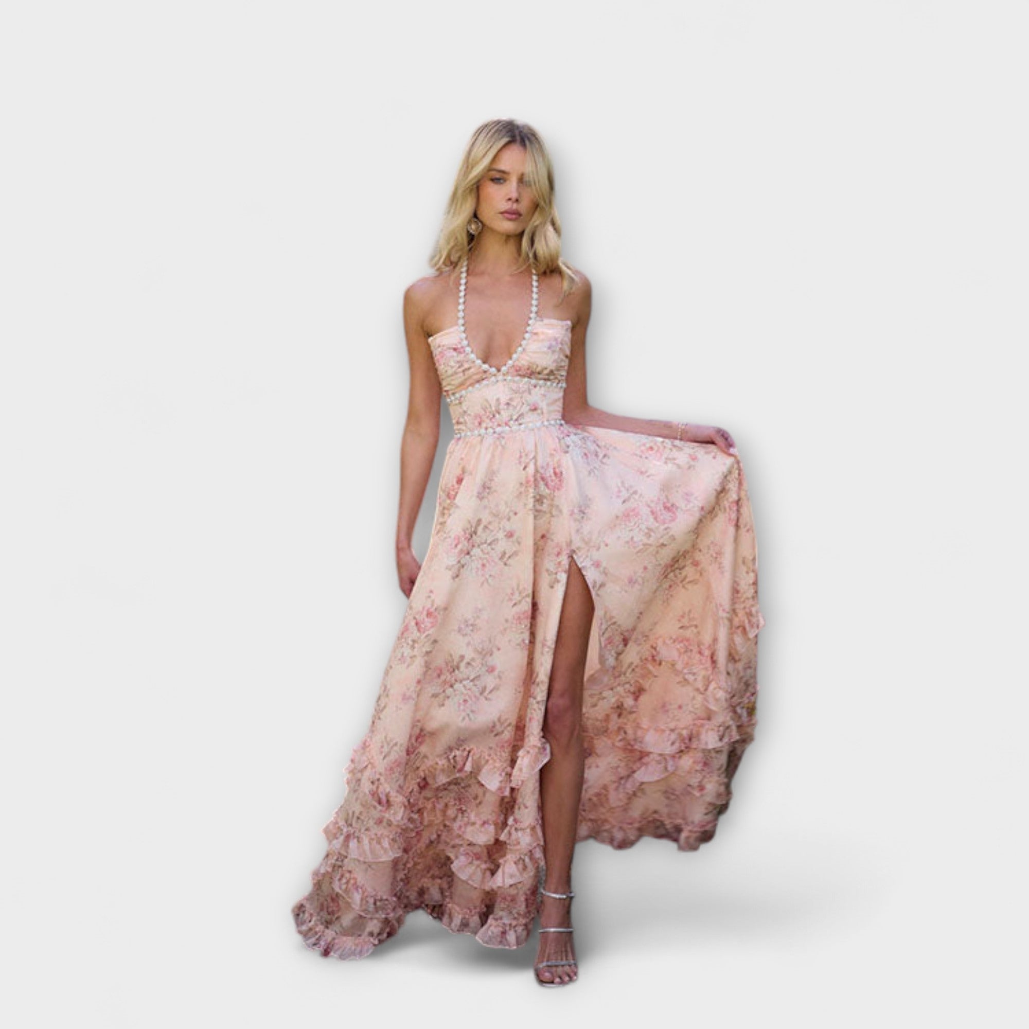 Luzie - Stylish Long Flowing Dress