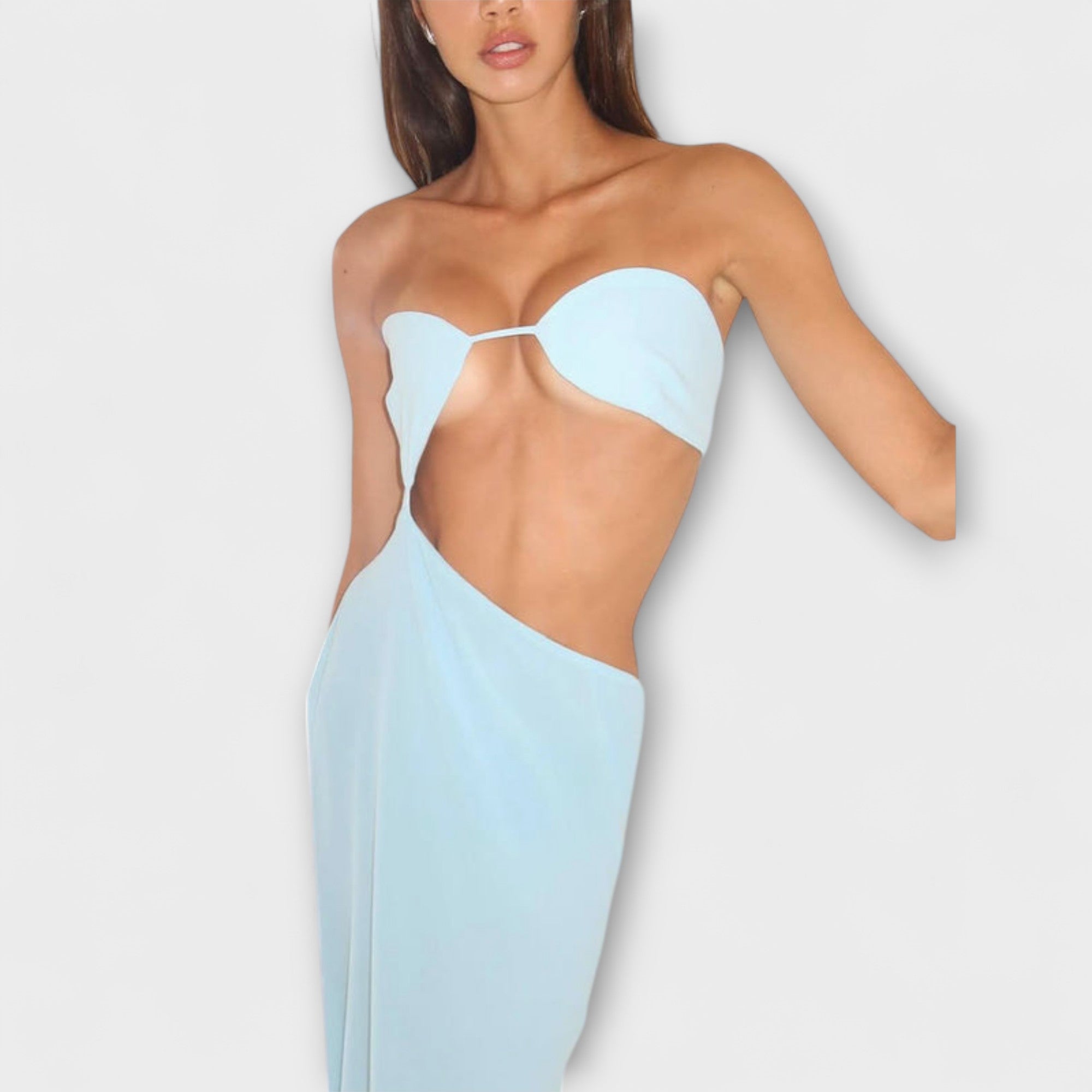 Isabella - Alluring Backless Evening Dress