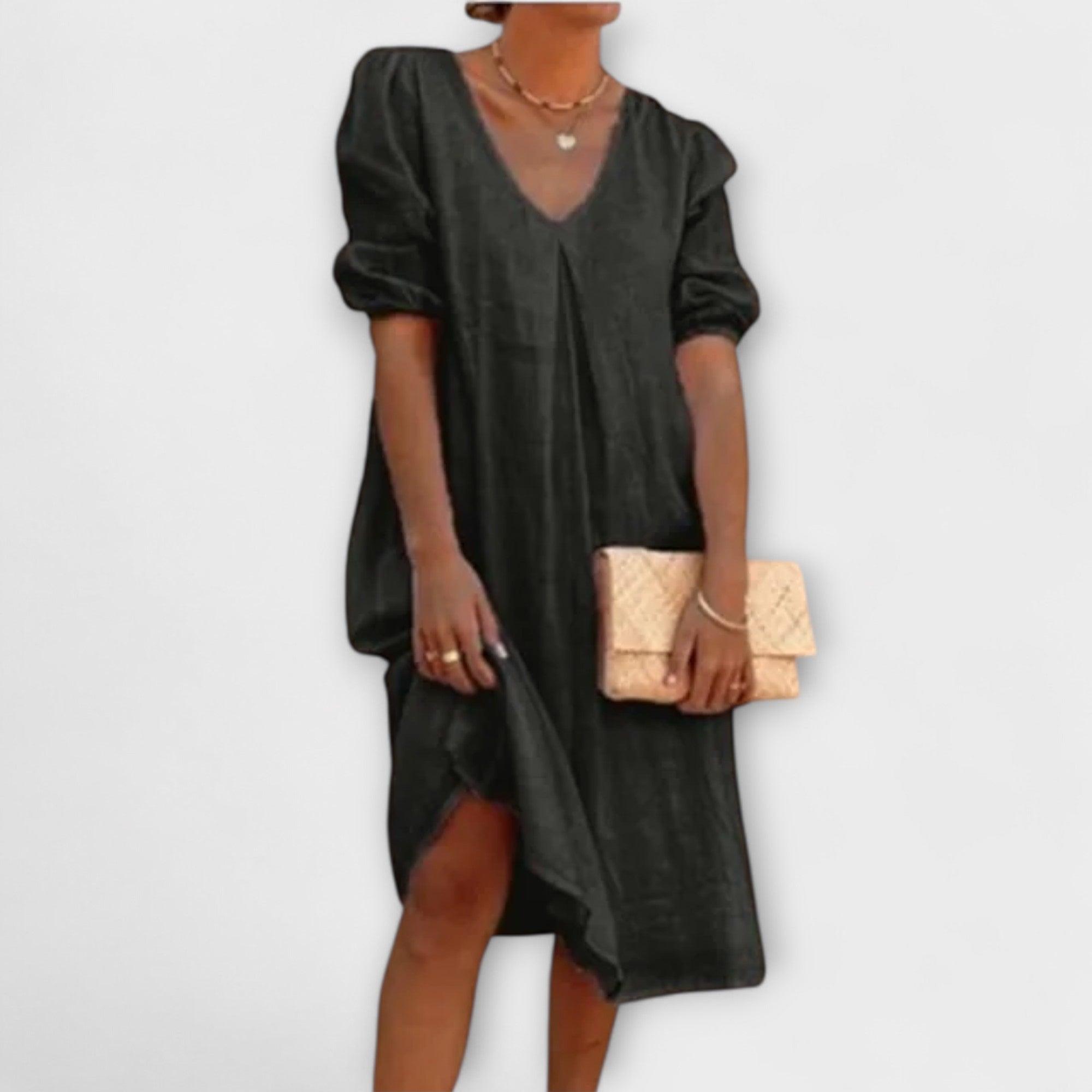 Fanny - Elegant Summer Dress with Crochet Details