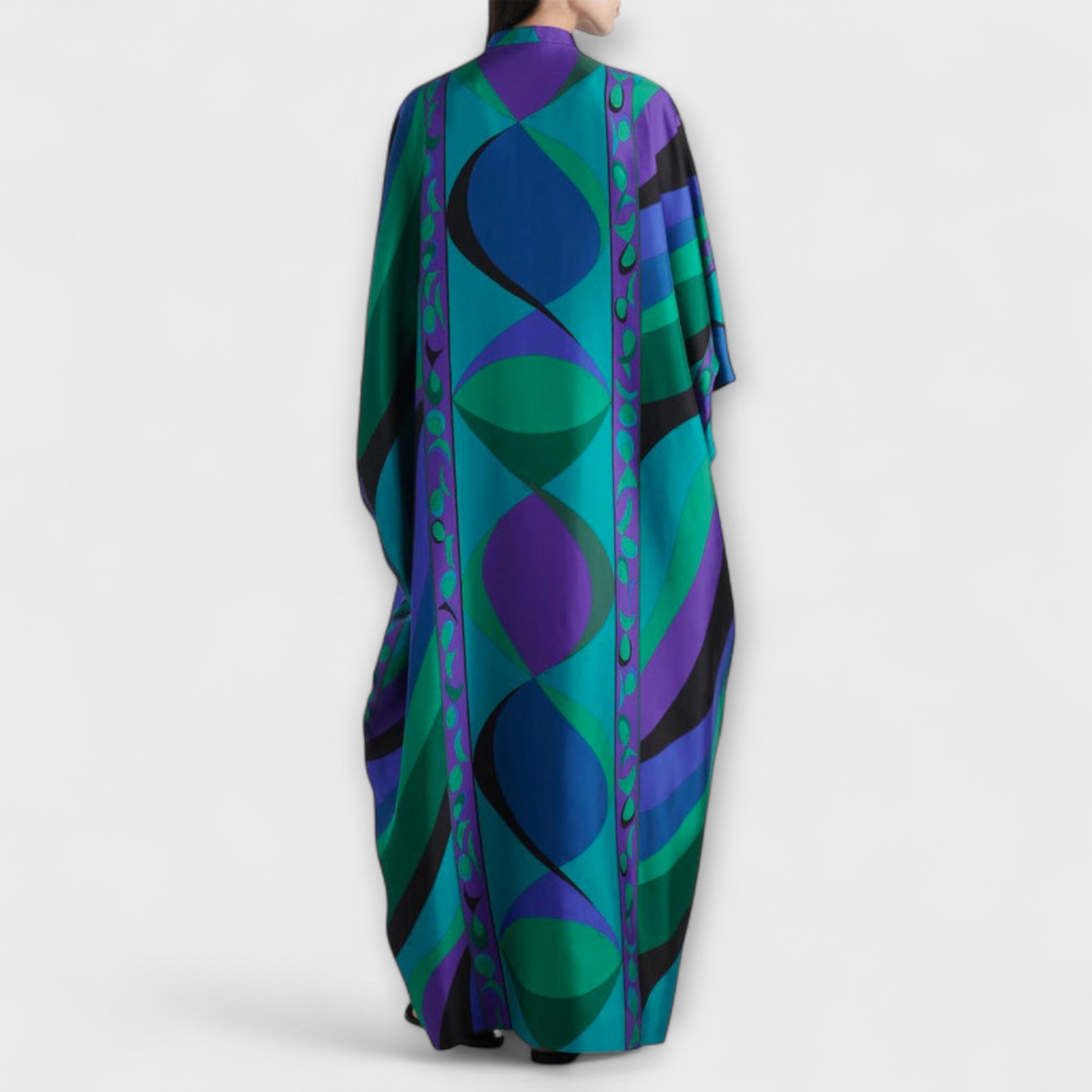 Harper - Vibrant Psychedelic Kaftan