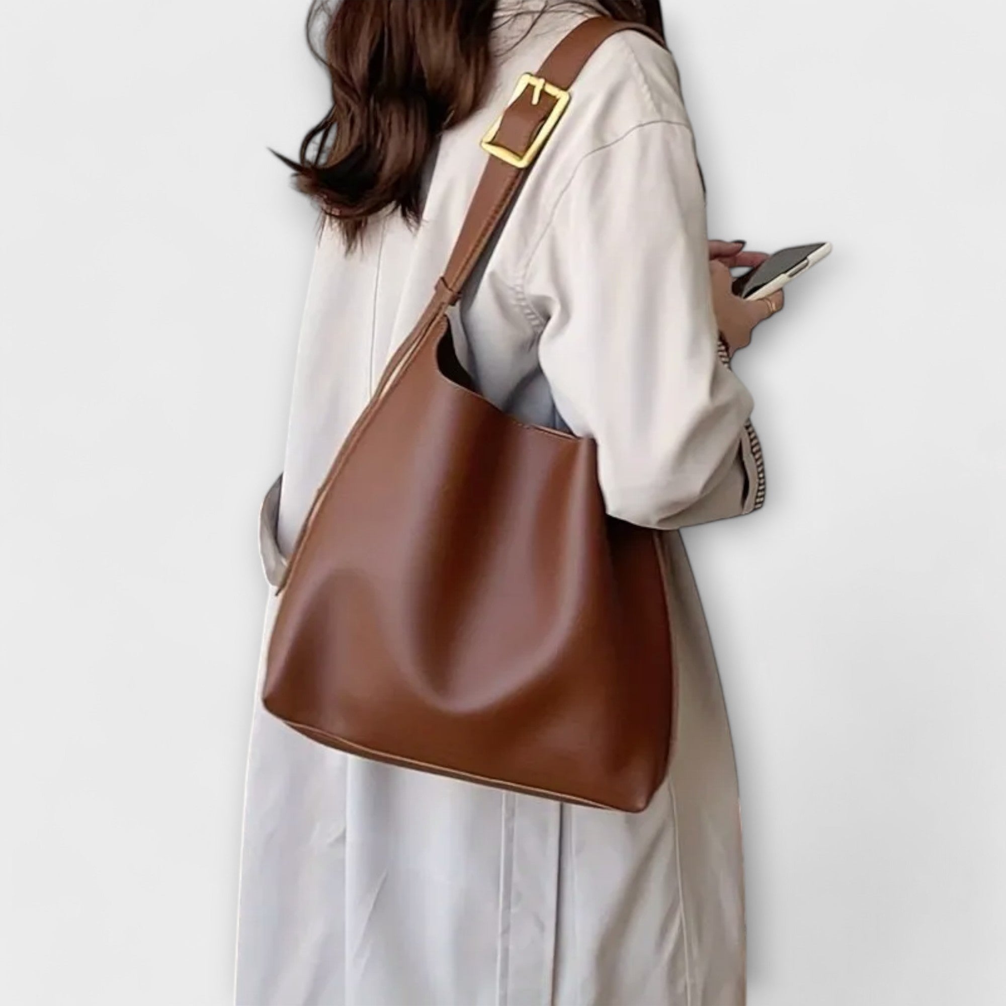 Aurellia. – Elegant Leather Shoulder Bag
