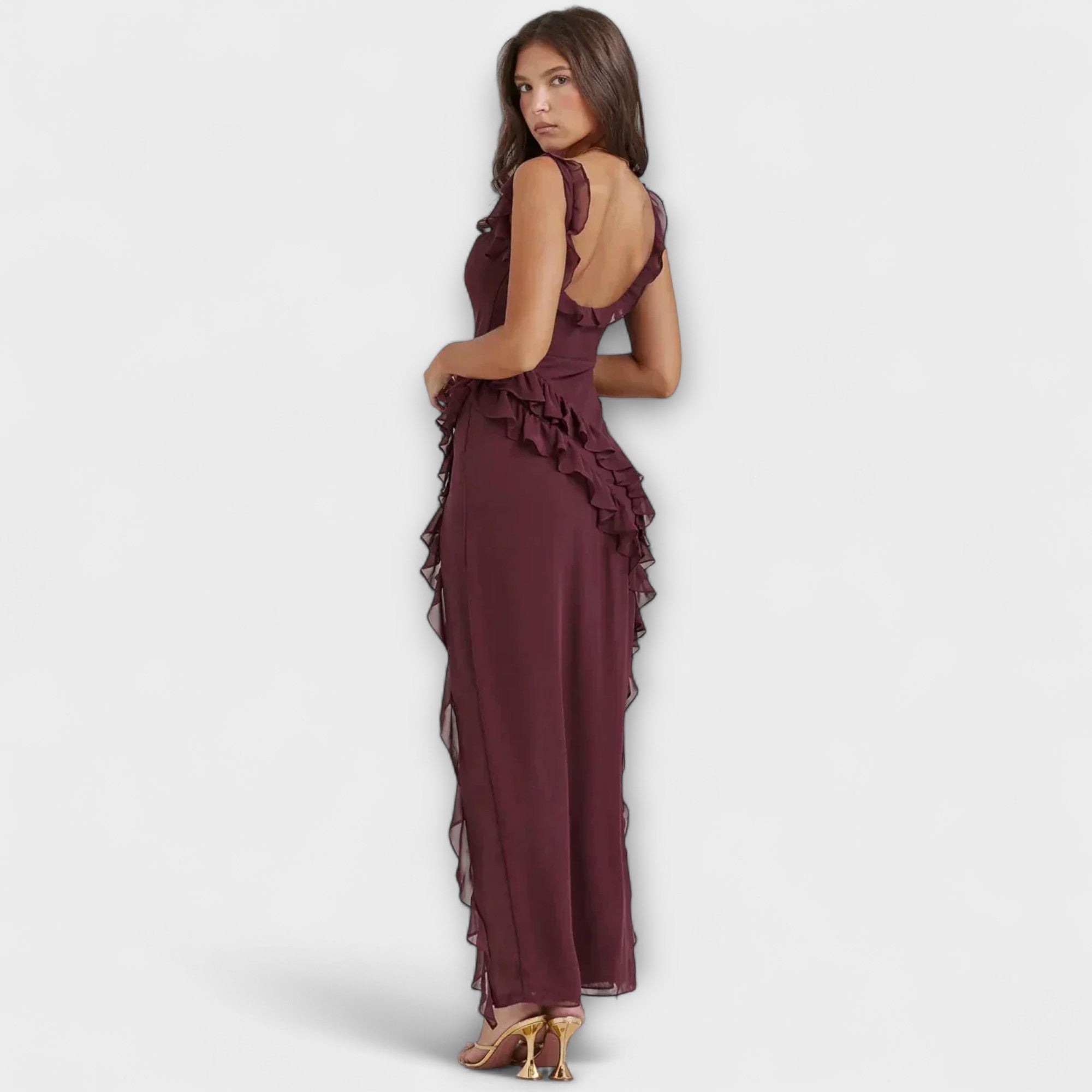 Lara - Stylish Maxi Dress with Slit