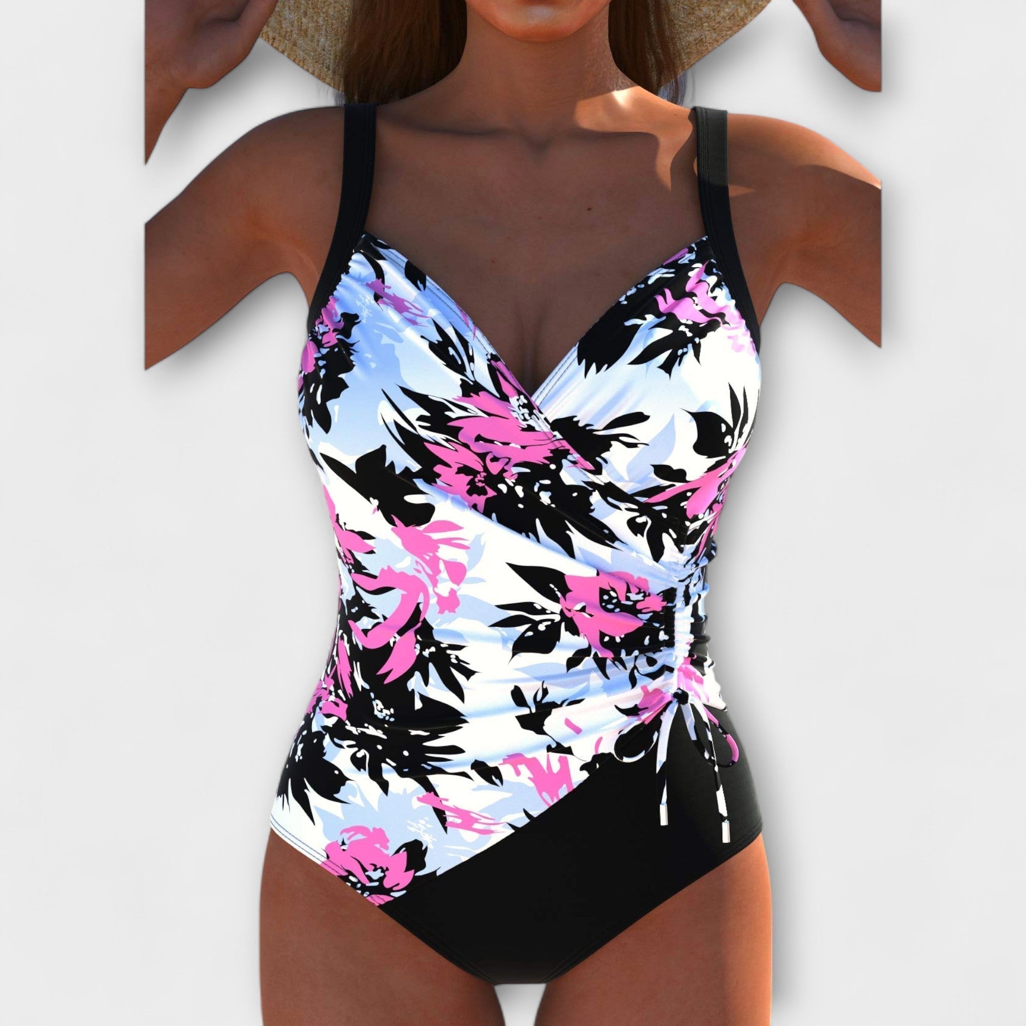 Miya - Colorful Print Swimsuit