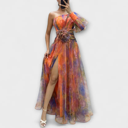 Minna – Asymmetrical Amelie Maxi Dress