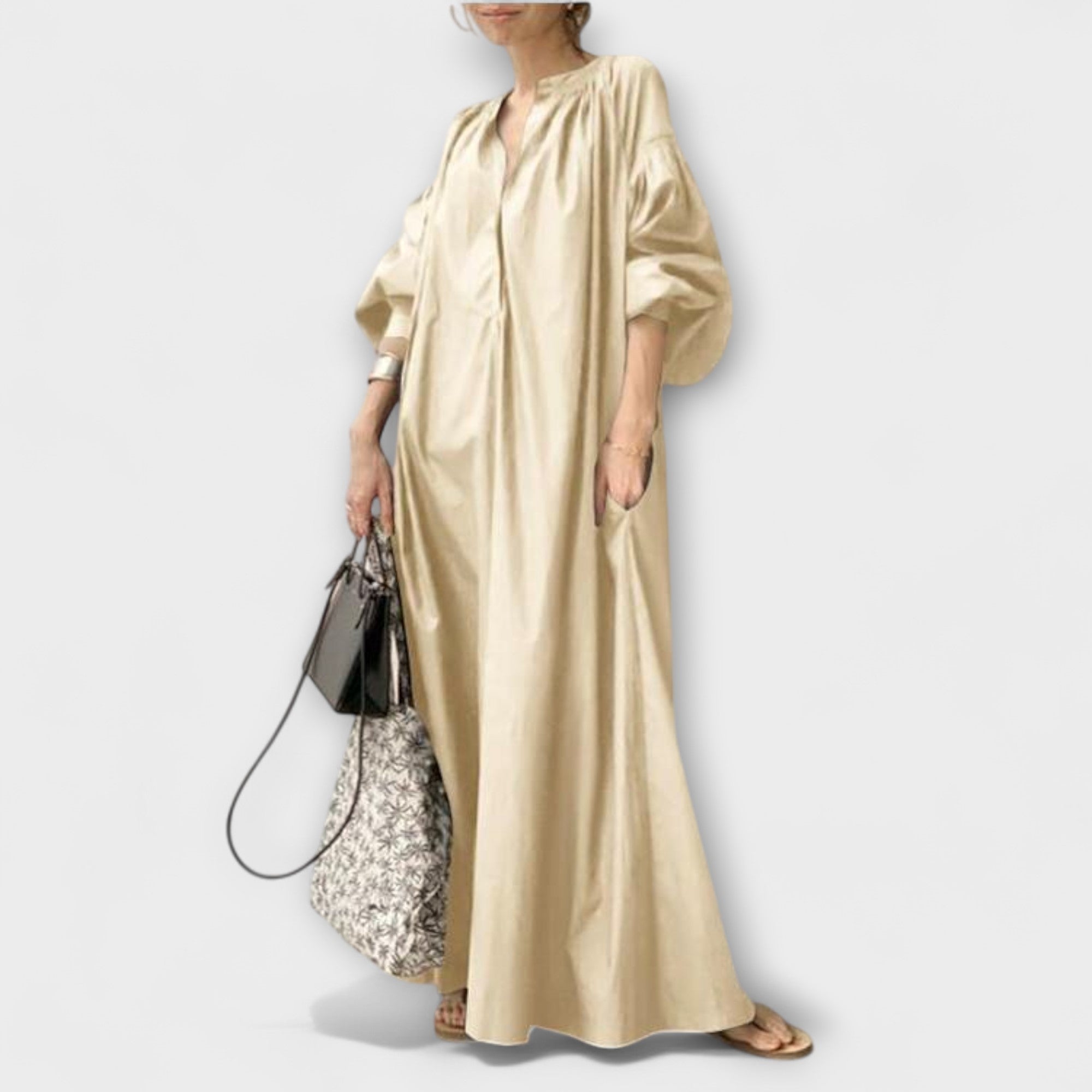 Gerhilde – Elegant Midi Dress