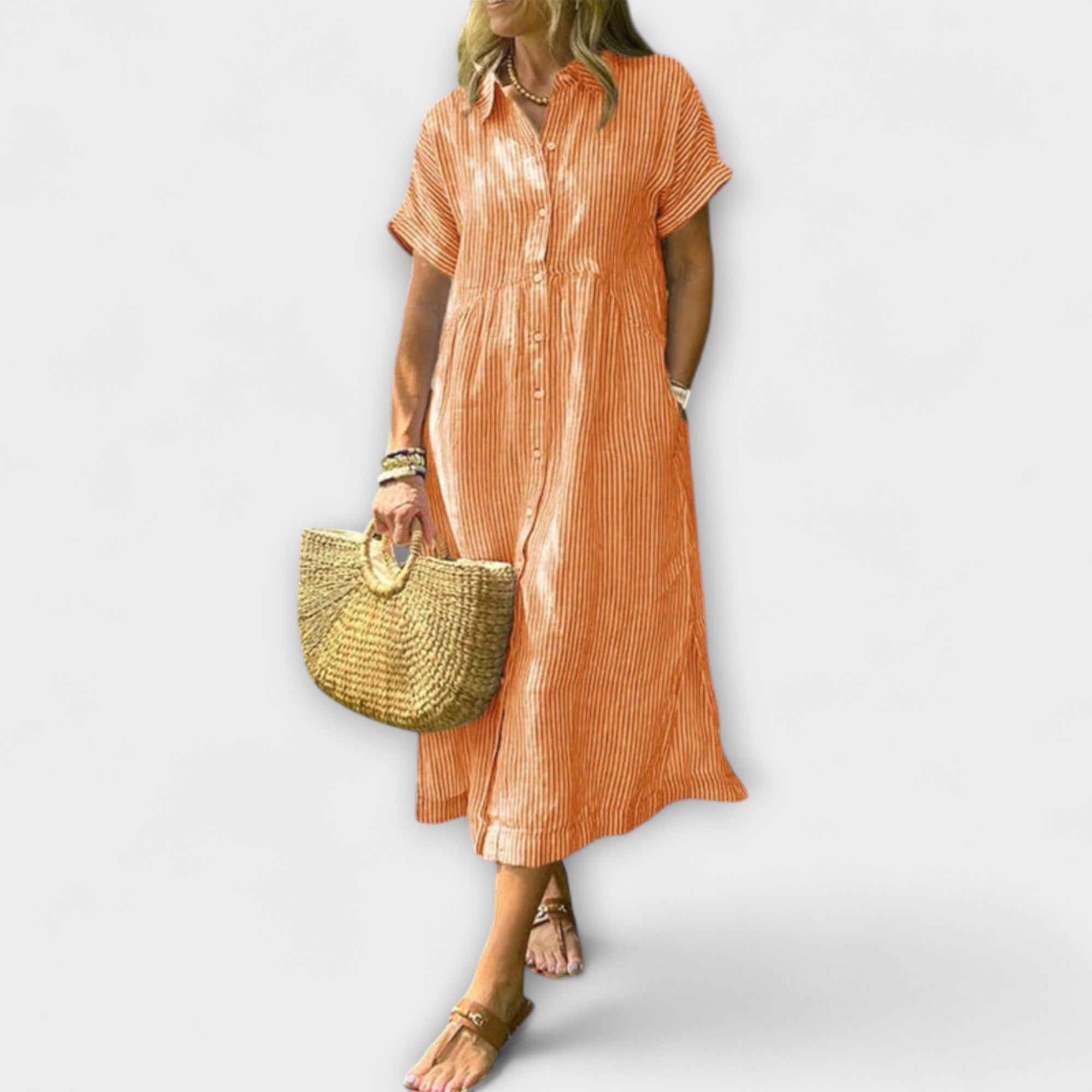 Anorea - Striped Dress