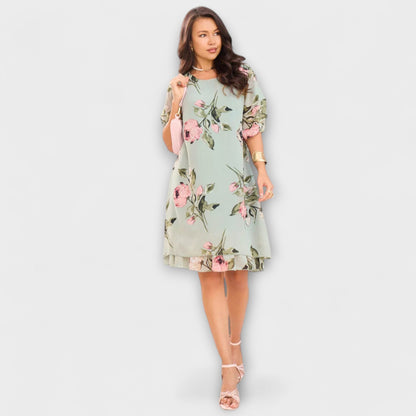 Melin - Elegant Chiffon Dress