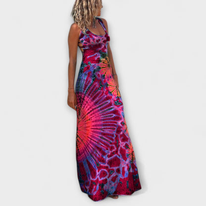 Ronja - La Bamba Tie-Dye Print Maxi Dress