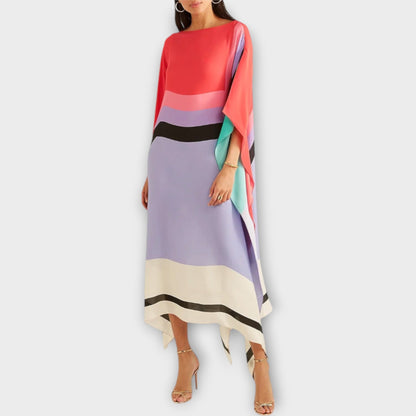 Elenora - Locker Cut Geometric Kaftan