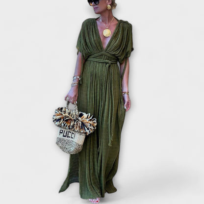 Greek-Style Maxi Dress