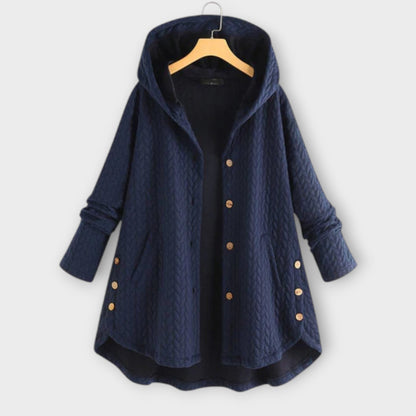 Leslie - Warm Button Placket Jacket