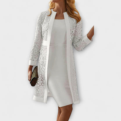 Runa - Elegant Two-Piece Lace Dress