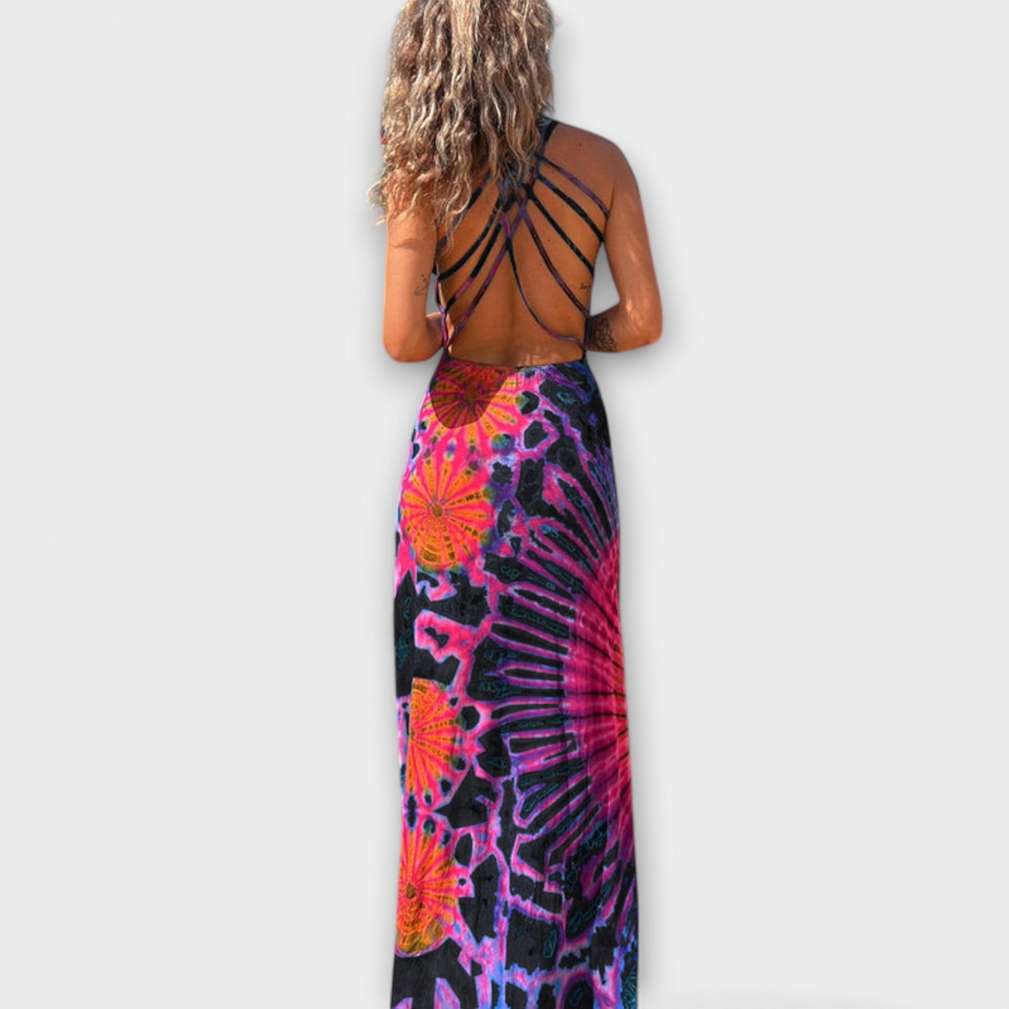 Ronja - La Bamba Tie-Dye Print Maxi Dress