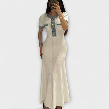 Alecia - Structured Maxi Dress