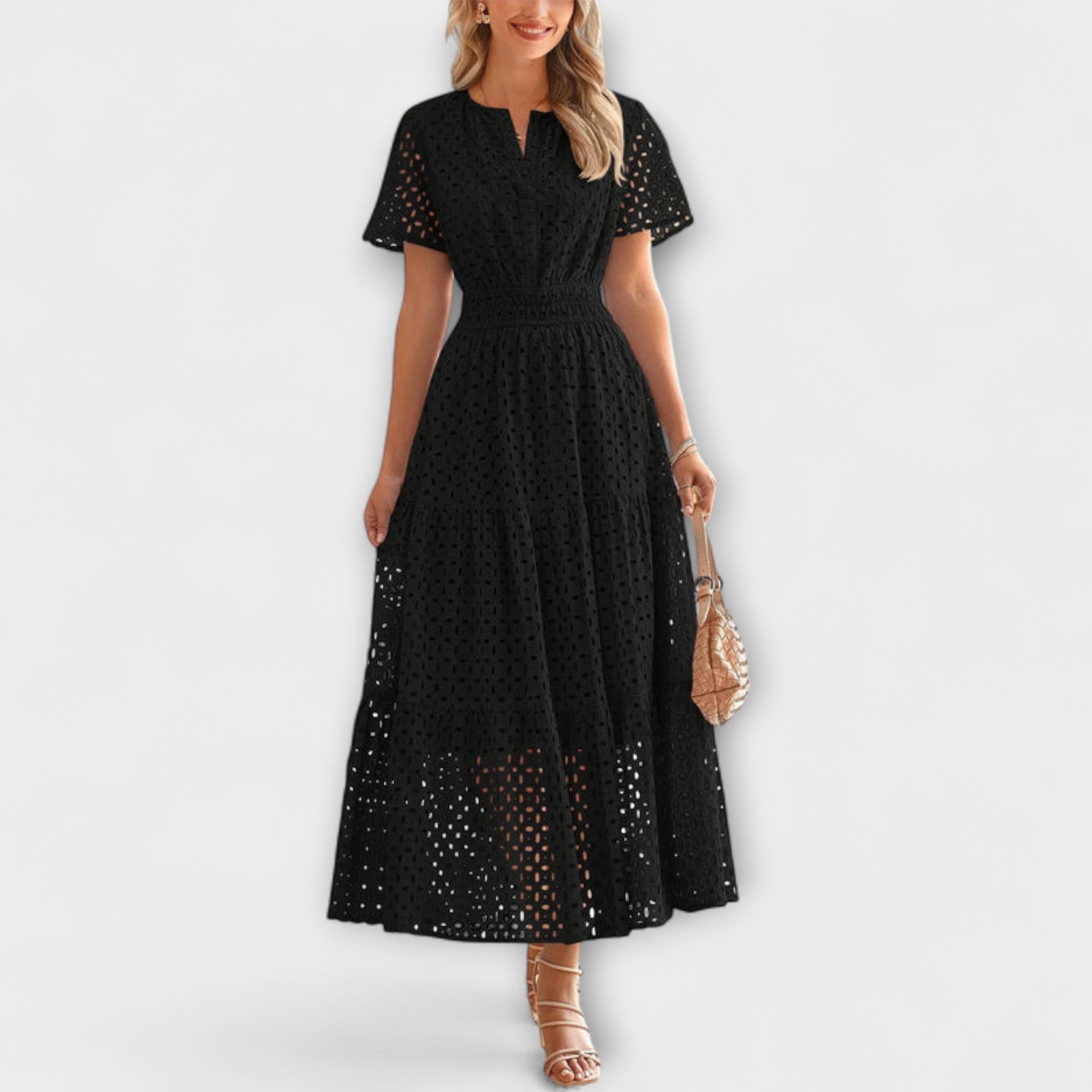 Linette - Elegant Lace Summer Dress