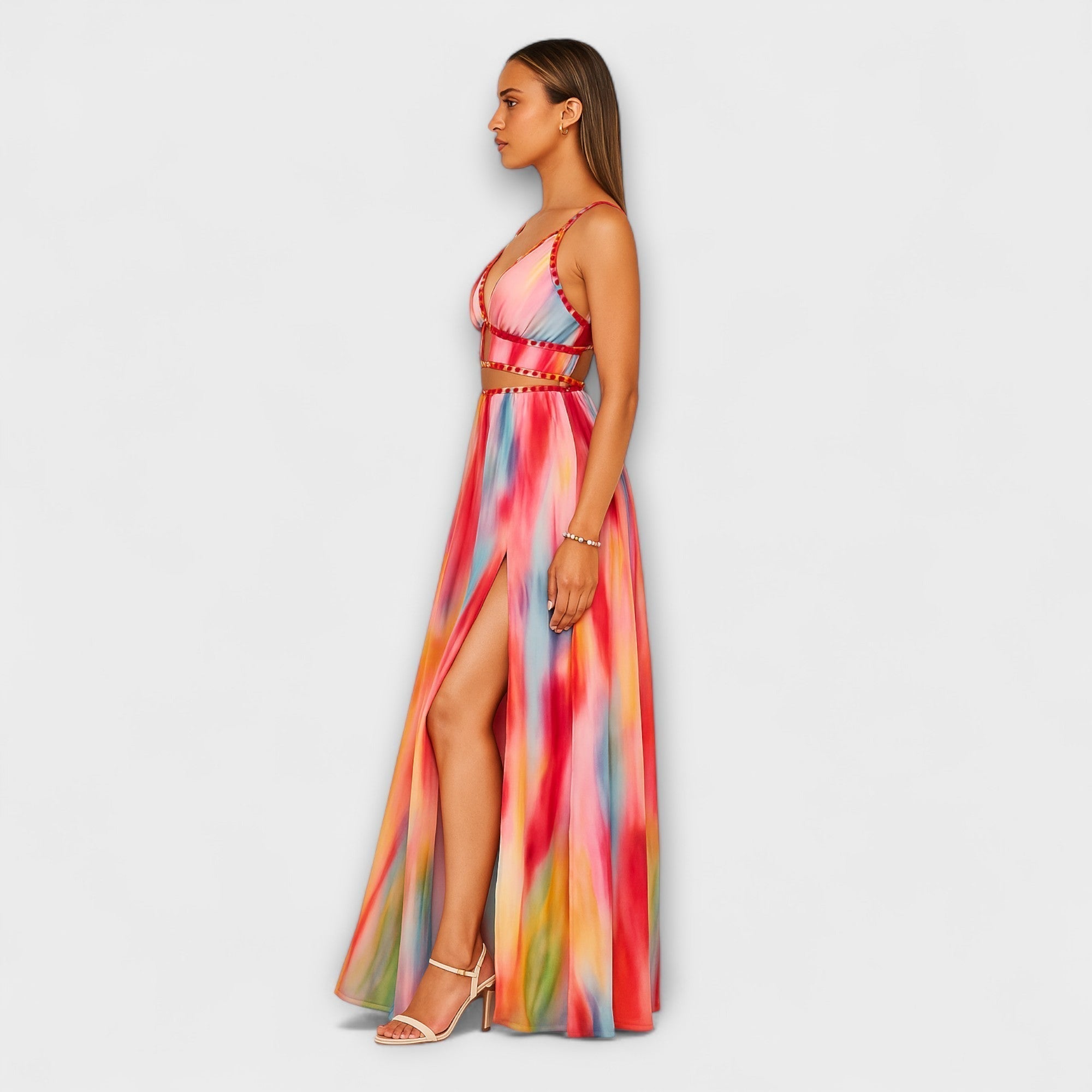 Freya - Painted Maxi Dress
