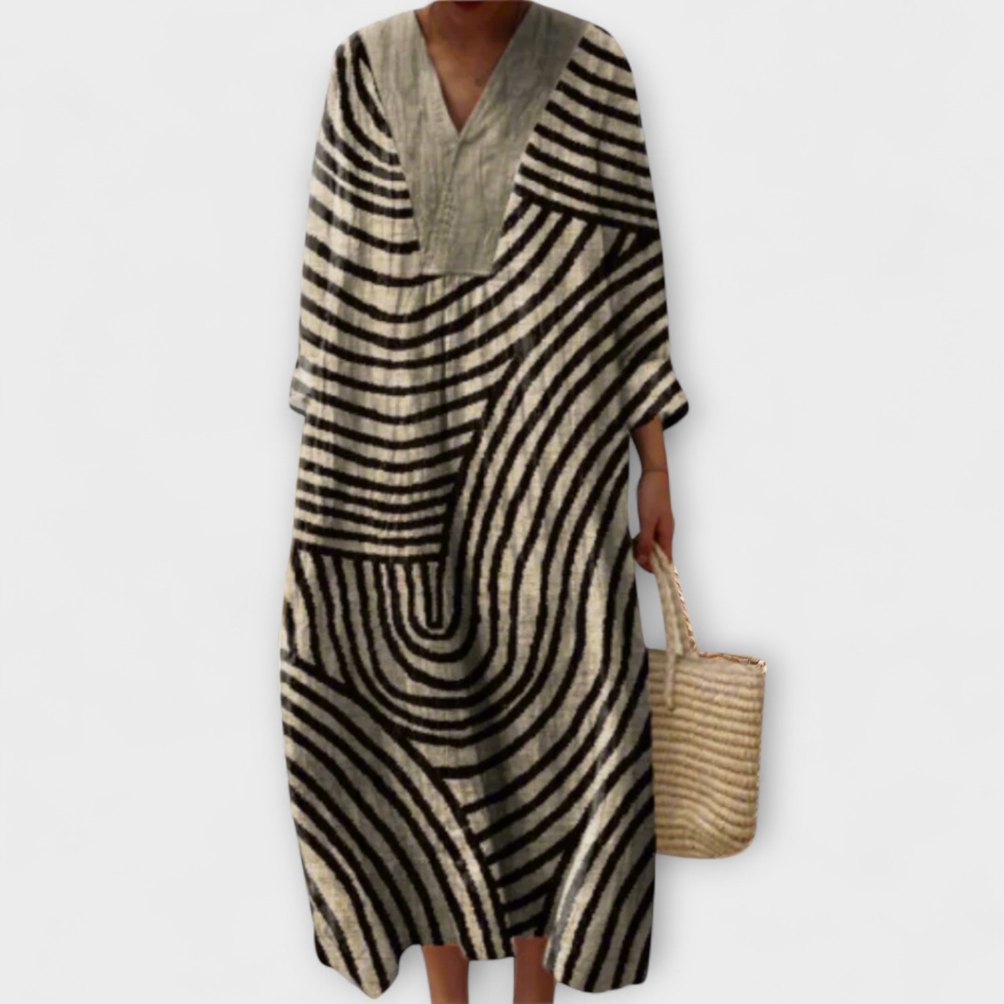 Abigail - Stylish Geometric Dress