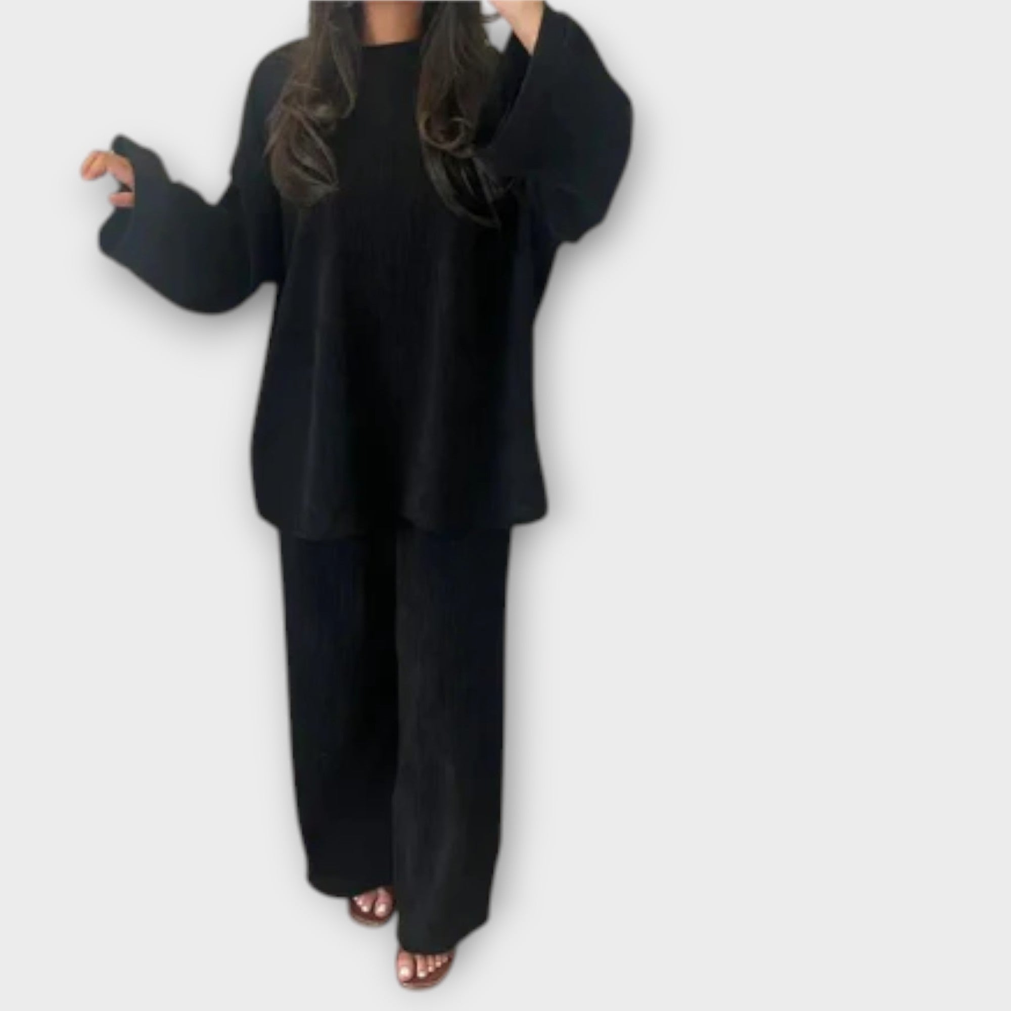 Ingrid - Oversized Set - Ribbed Style